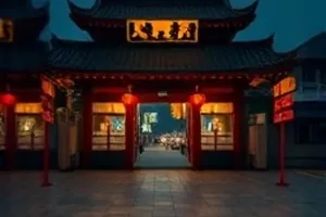 《铁塔下的检修工》高空作业画面，强反差光下的金属结构